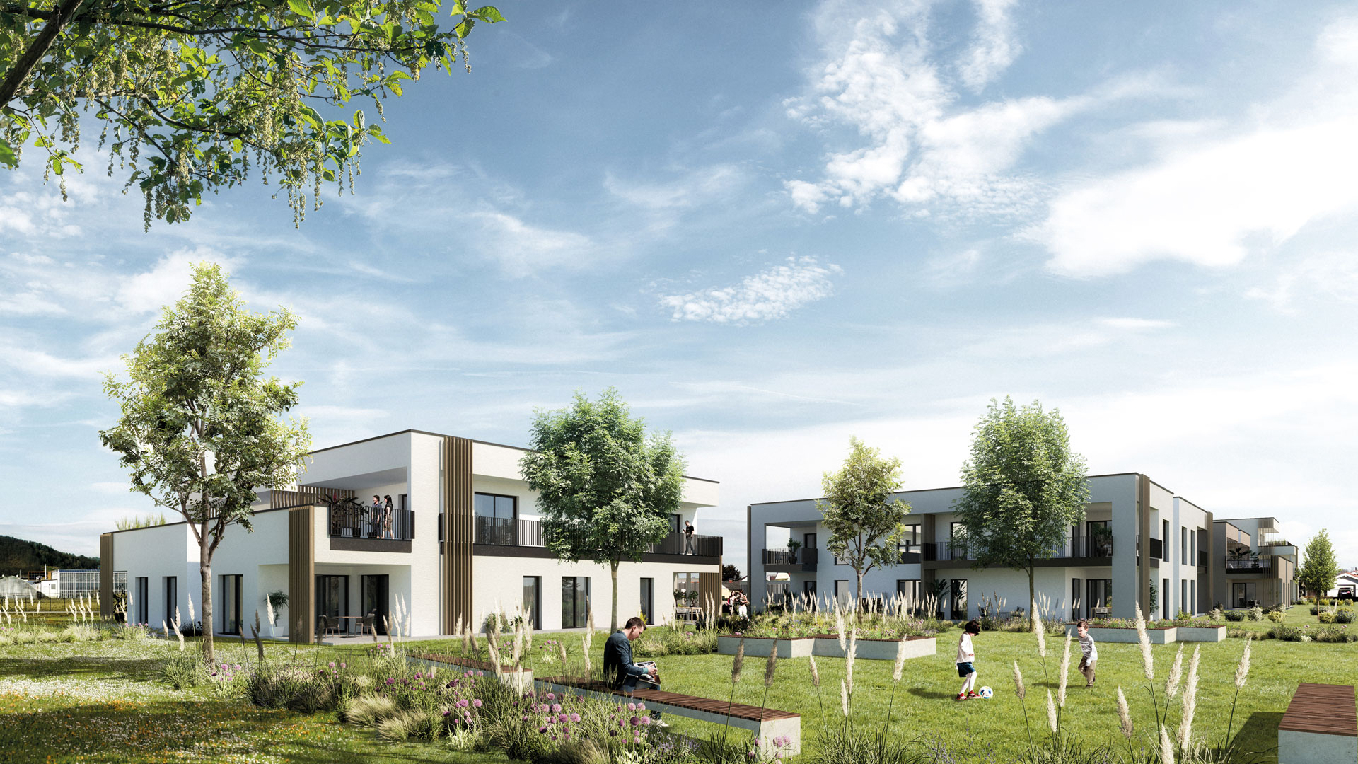 Epado Immobilien Rendering des Projekts SeiersbergONE